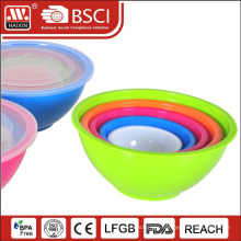 Wholesale plastic Mixing bowls with lids